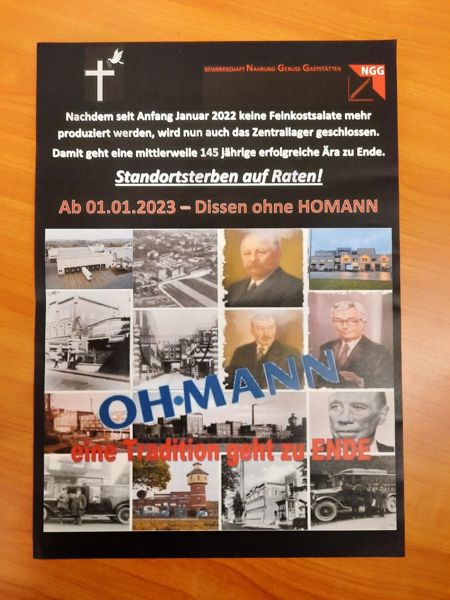 Plakat Homann